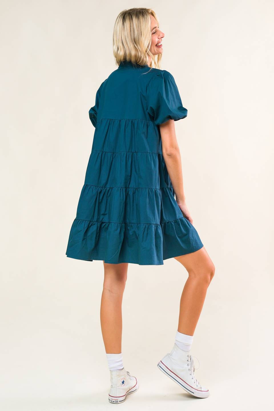 Miss American Pie Woven Mini Dress