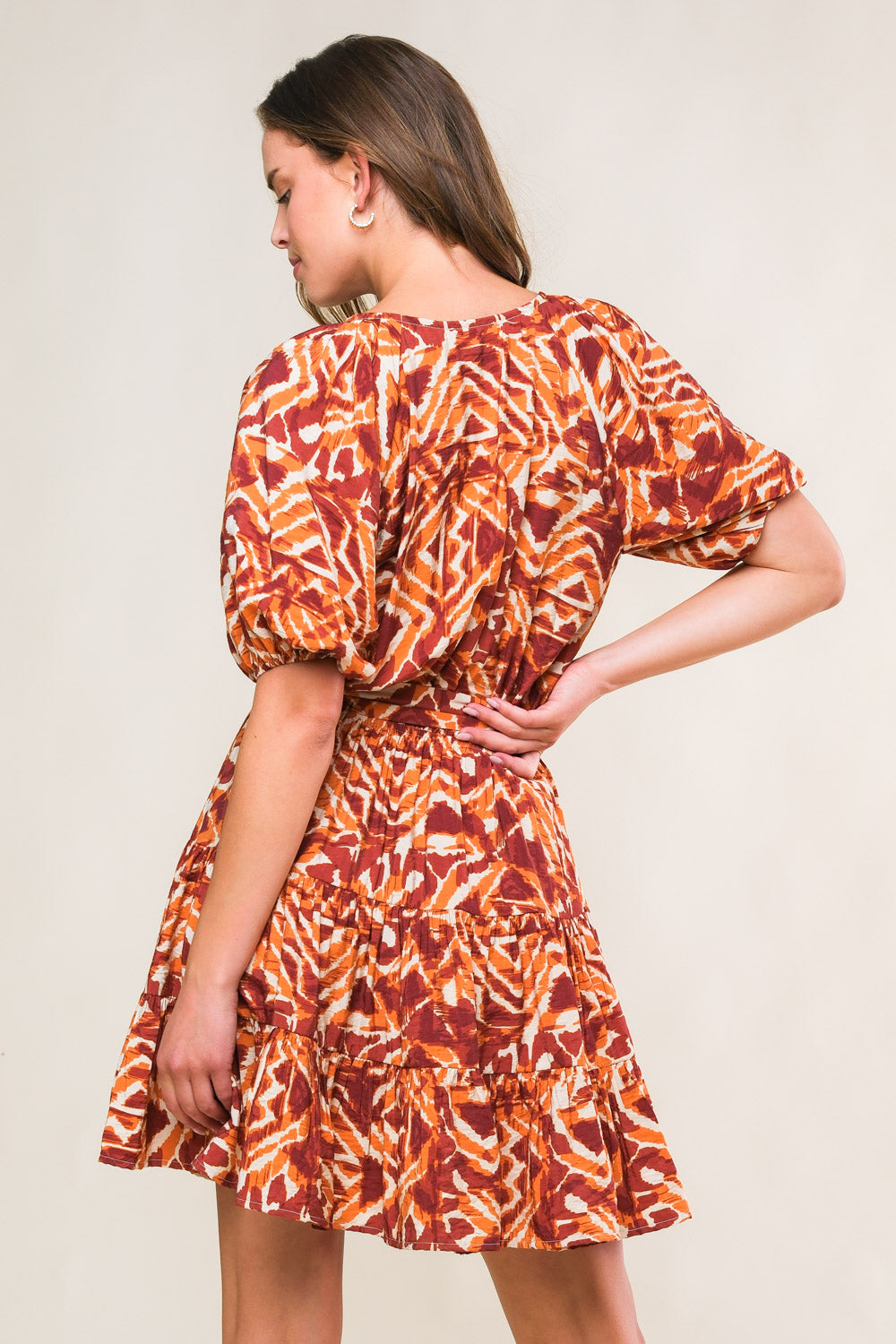 Flora Harmony Woven Mini Dress