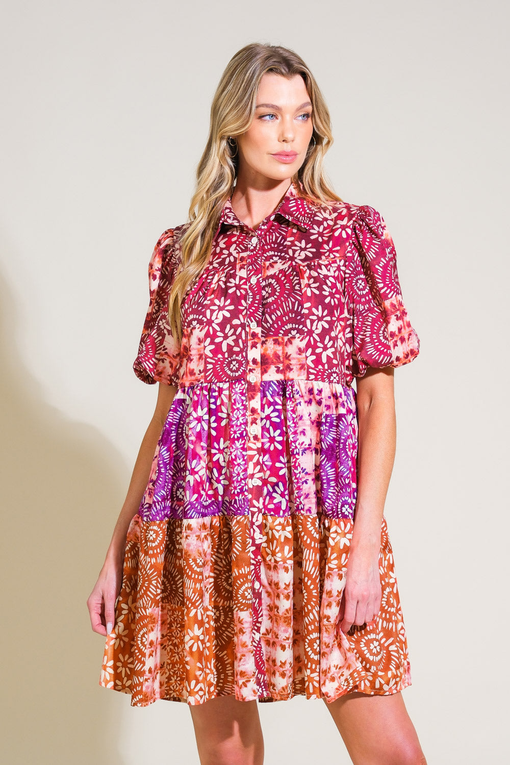 When in Rome Vibes Woven Top
