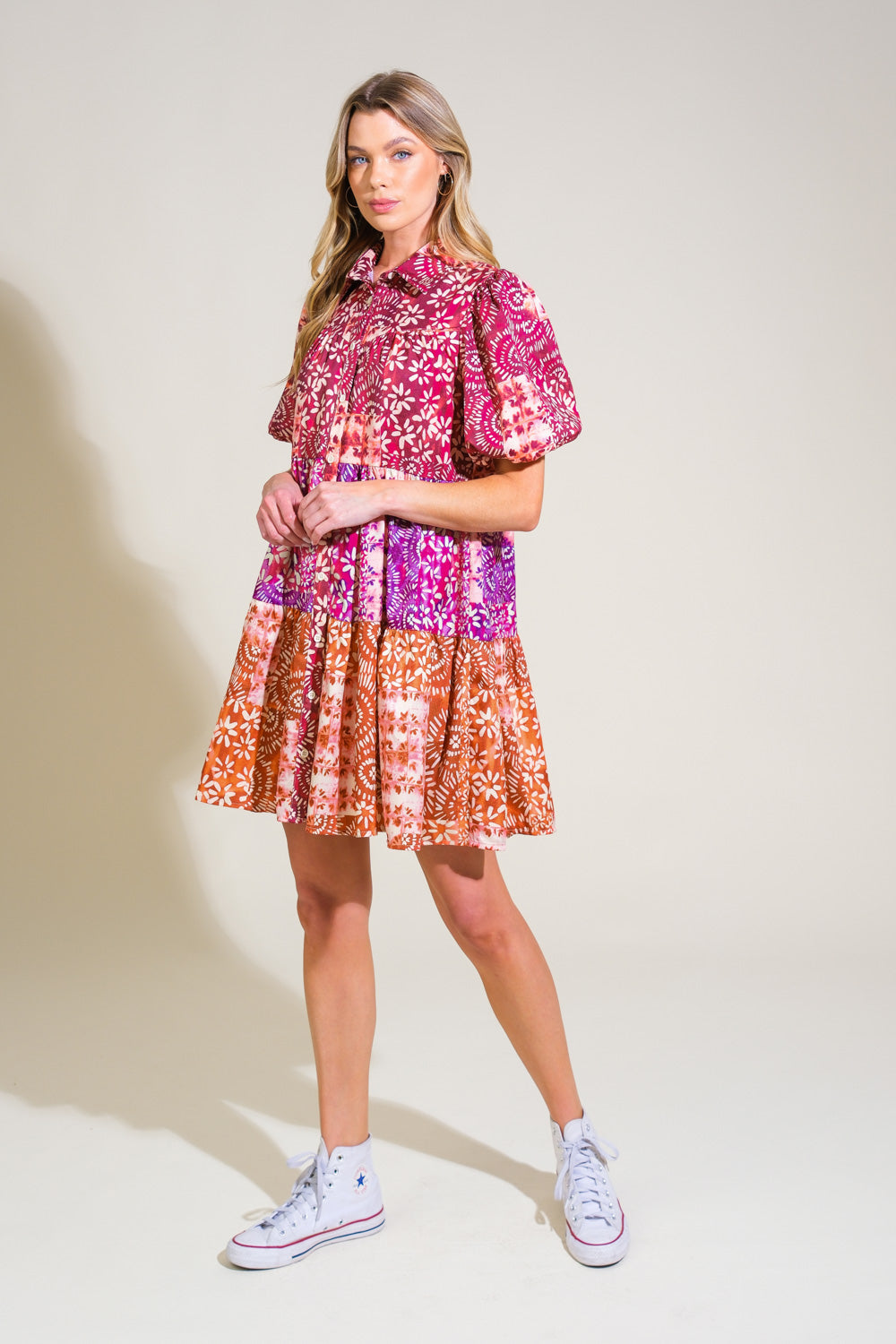 When in Rome Vibes Woven Top
