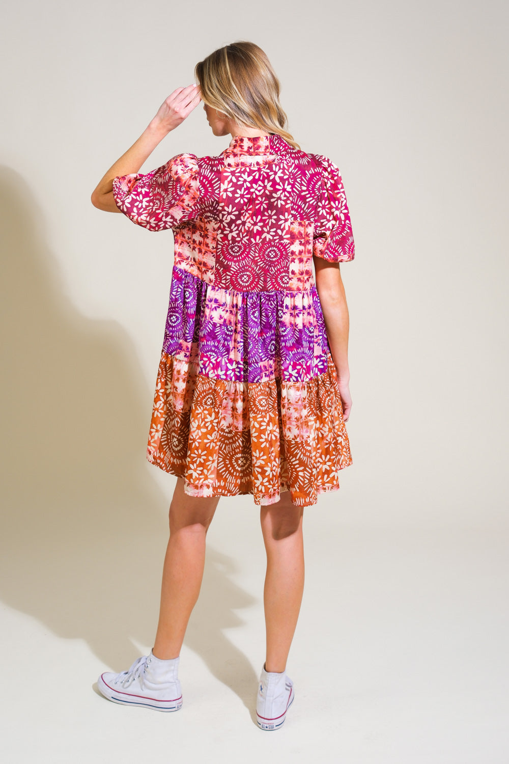 When in Rome Vibes Woven Top