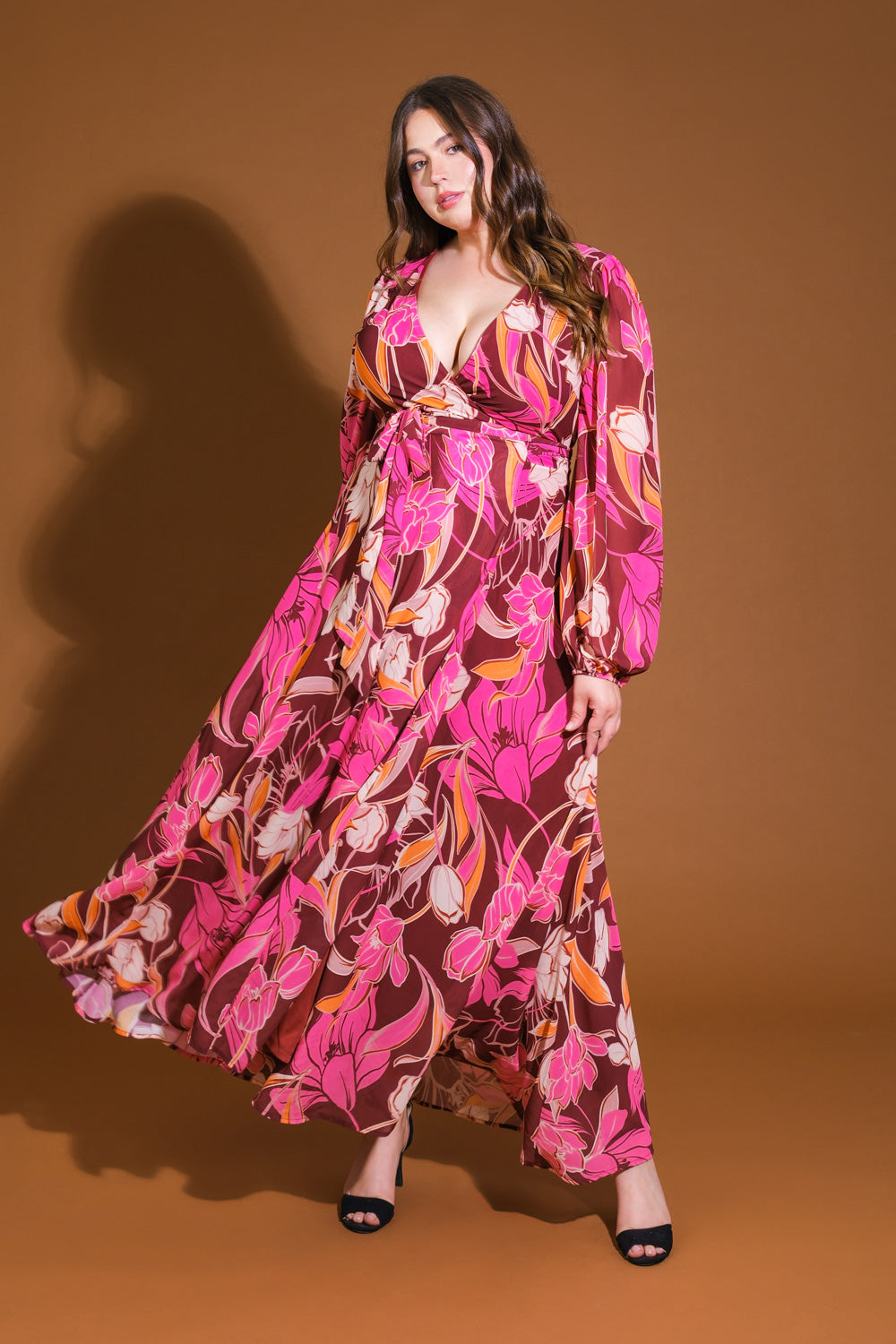 Lush Haven Woven Maxi Dress