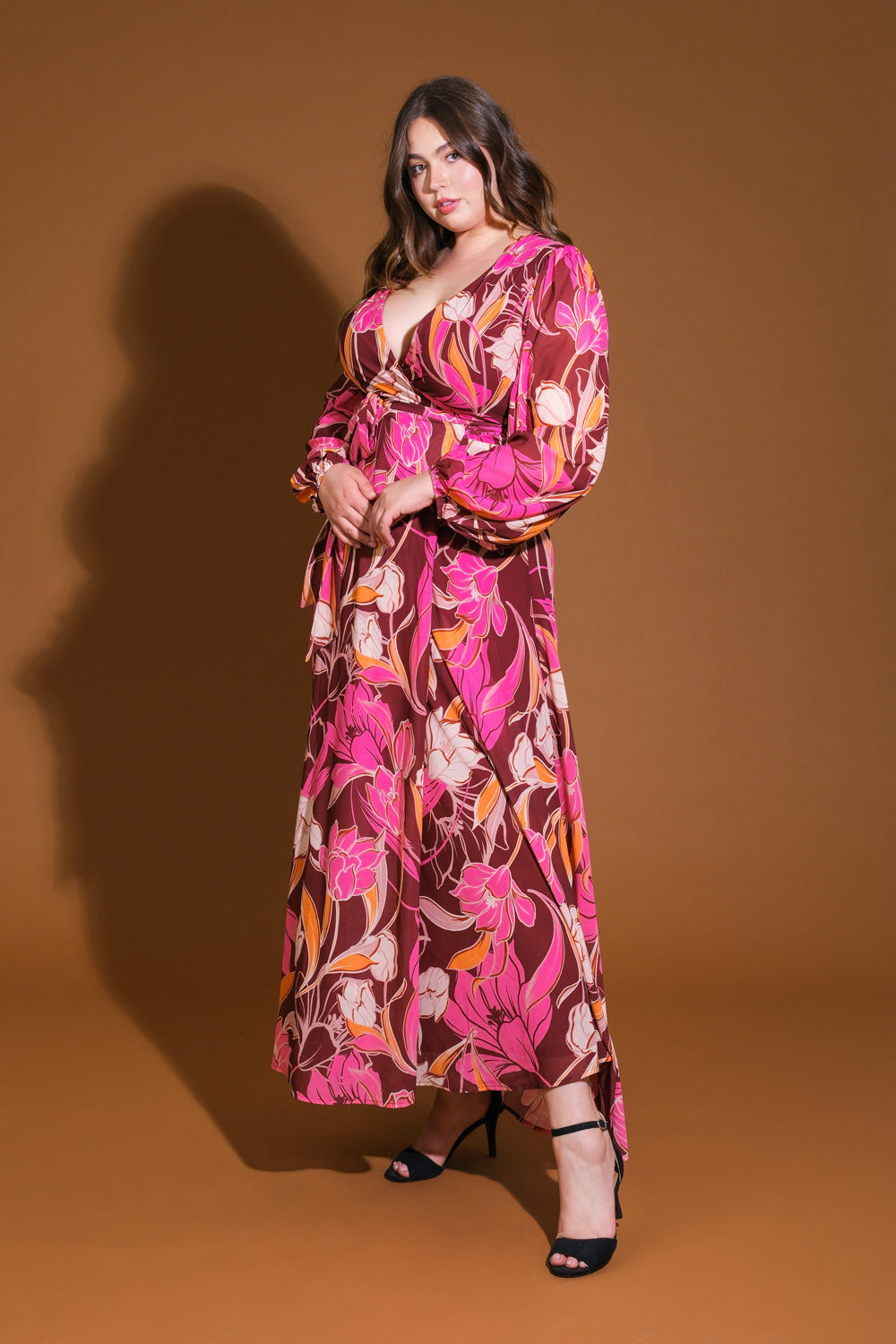 Lush Haven Woven Maxi Dress