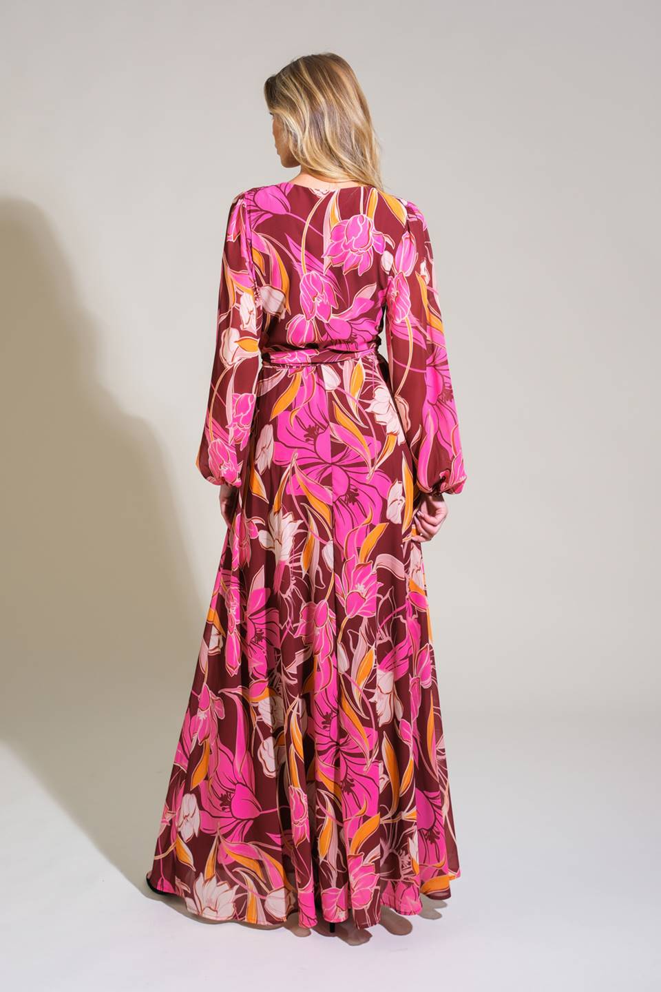 Lush Haven Woven Maxi Dress