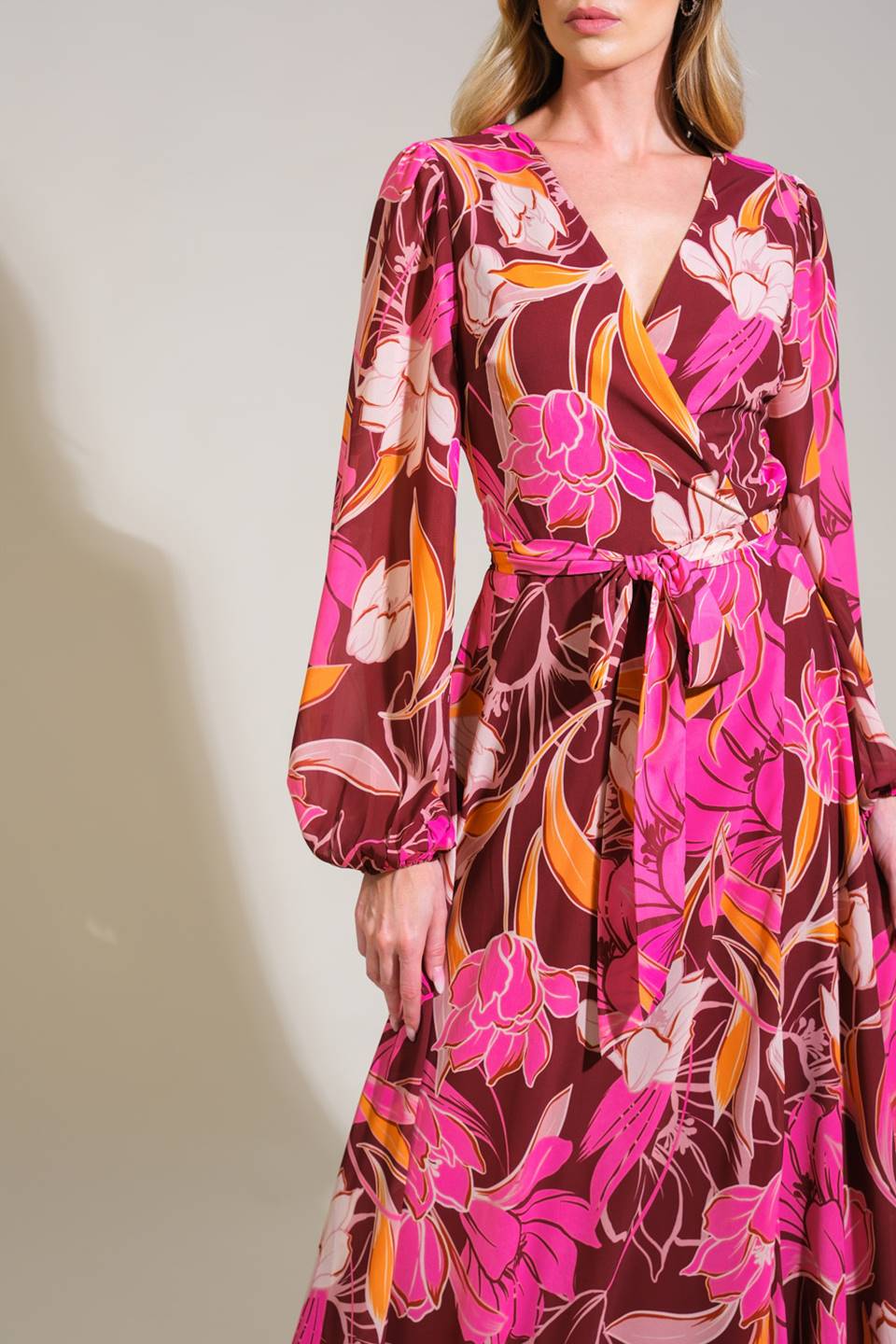 Lush Haven Woven Maxi Dress