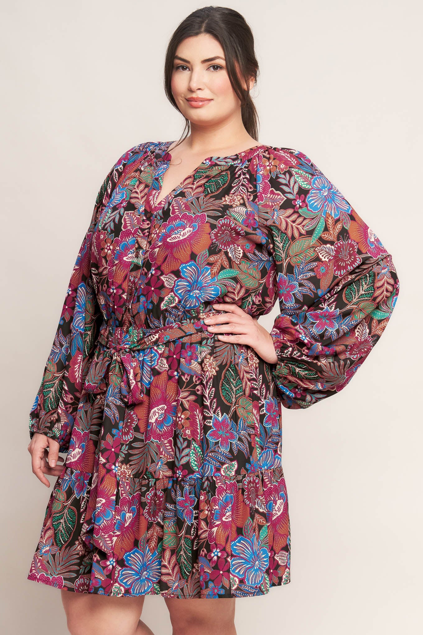 Floral Bliss Mini Dress