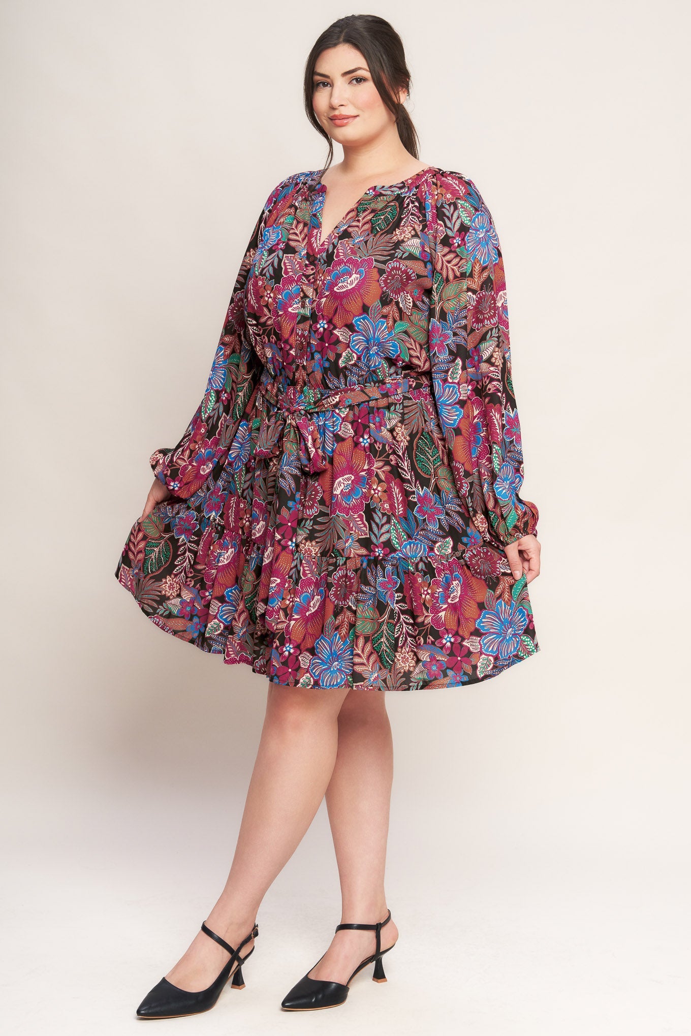 Floral Bliss Mini Dress