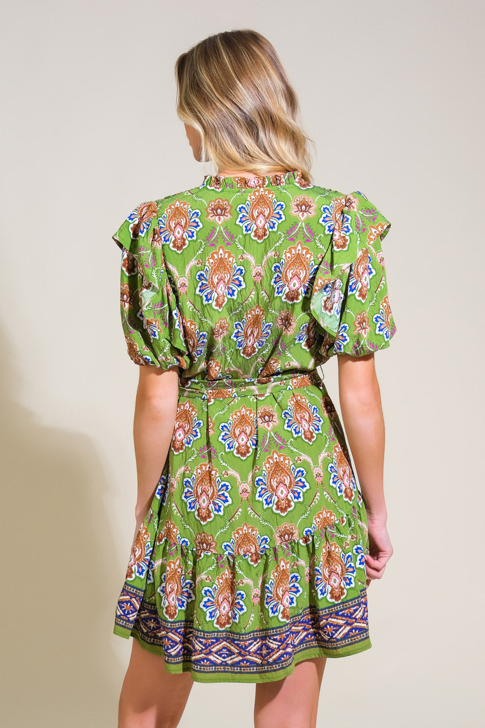 Pure Serenity Woven Mini Dress