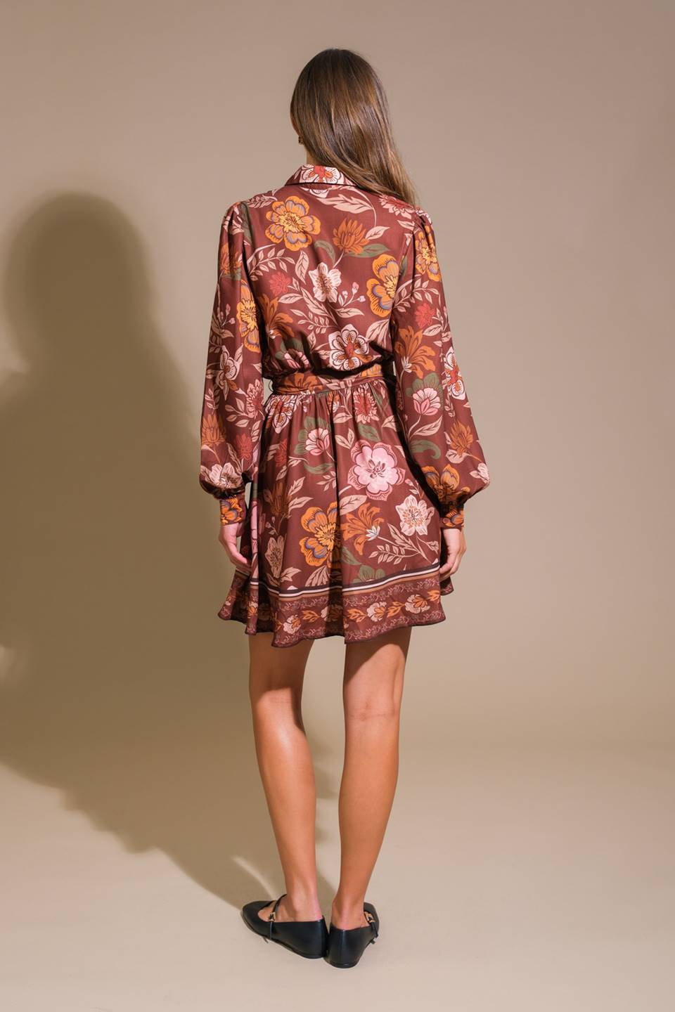 Desert Dawn Woven Mini Dress