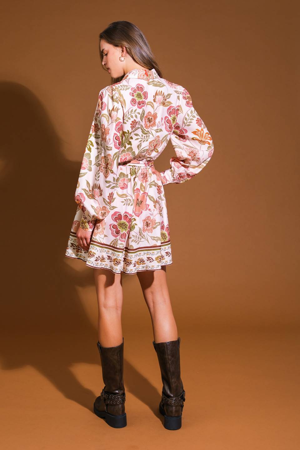 Desert Dawn Woven Mini Dress