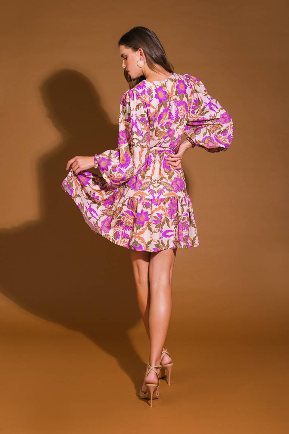 Blissful Strolls Woven Mini Dress