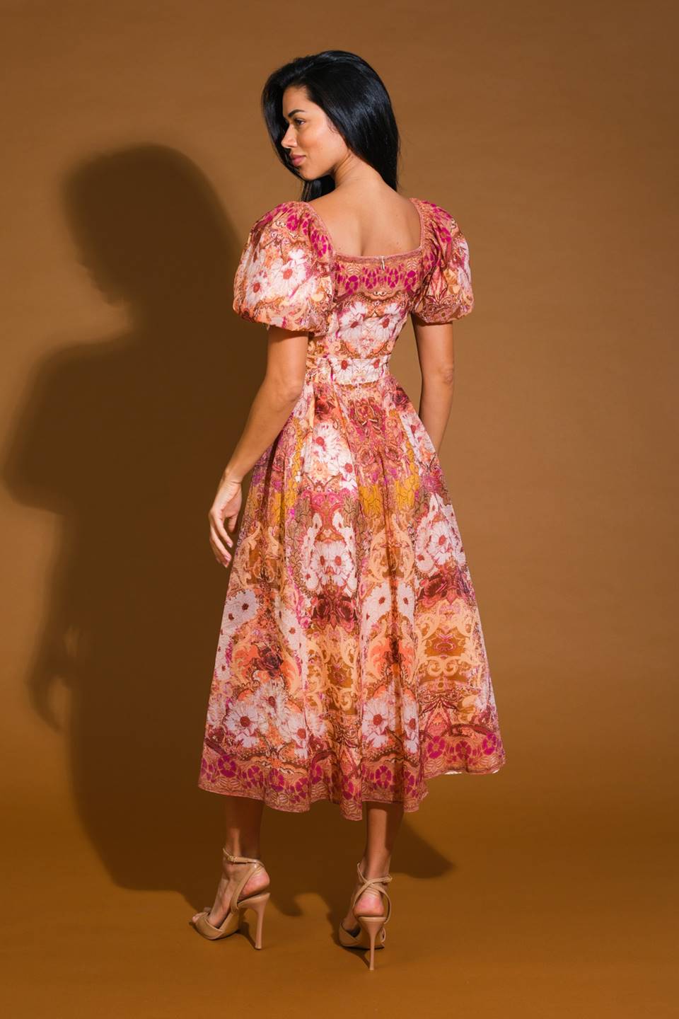 For Good Woven Midi Dress