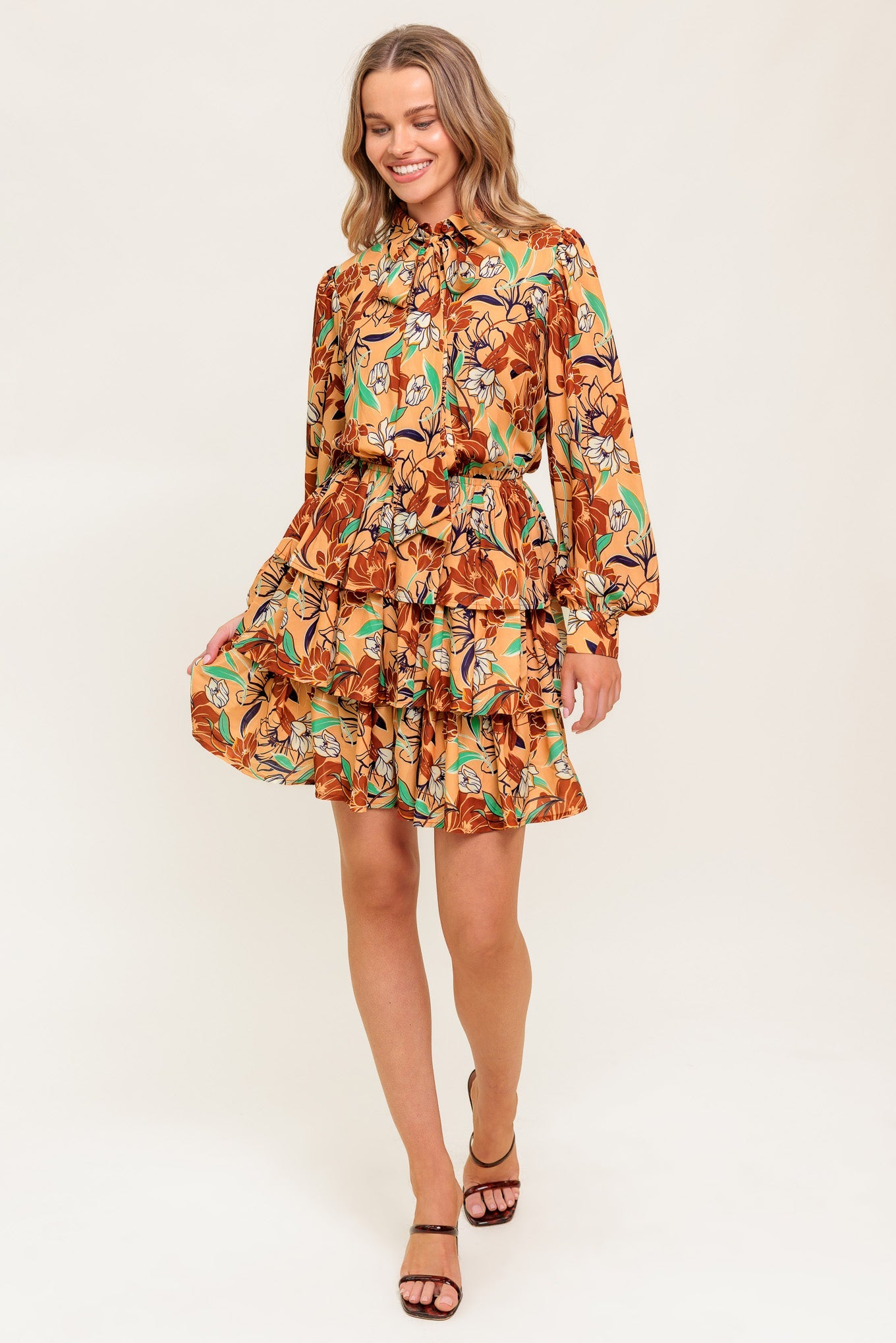 Secret Crush Woven Mini Dress