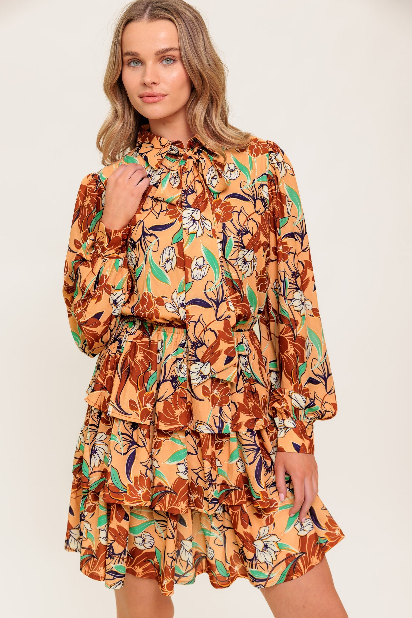 Secret Crush Woven Mini Dress