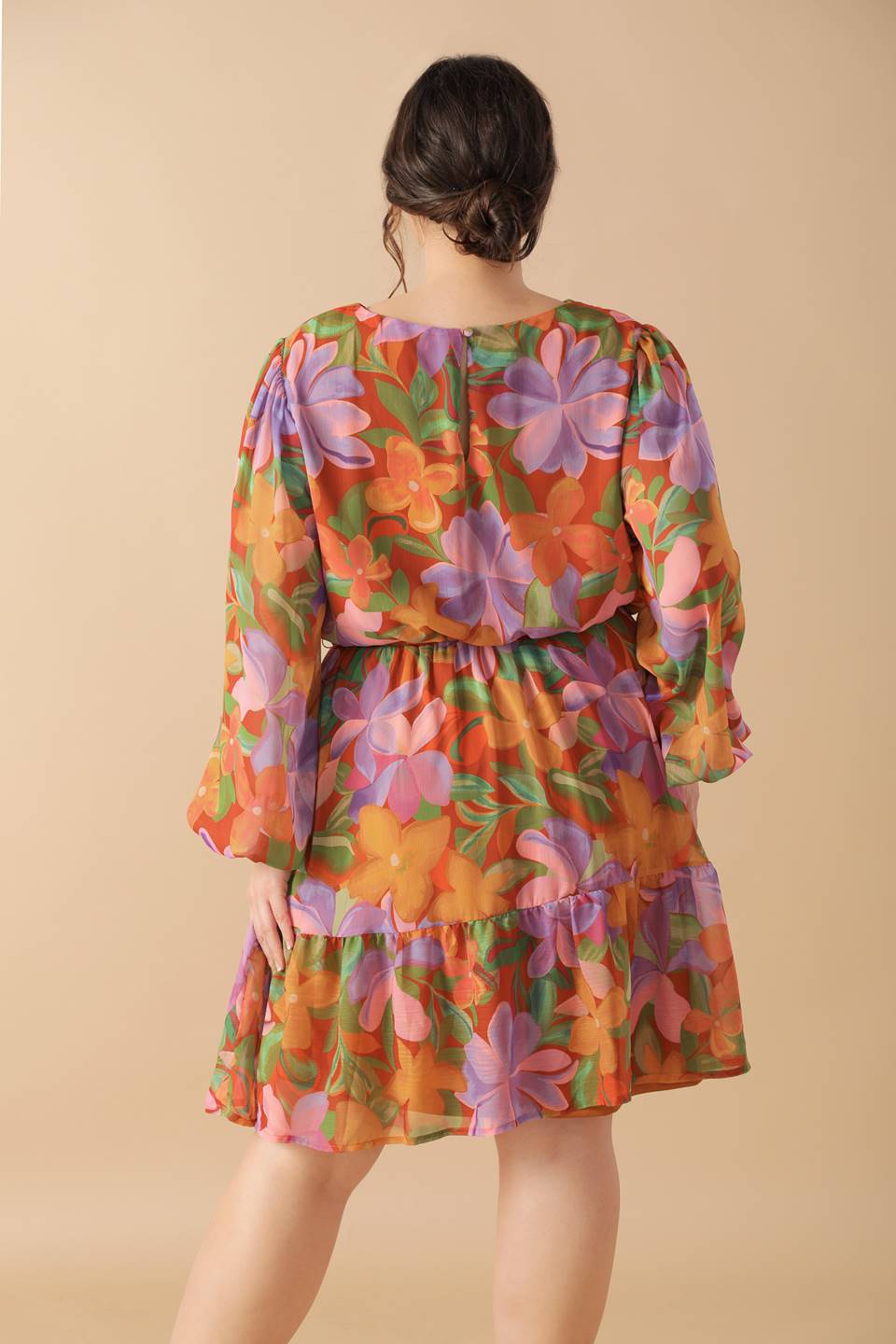 Muted Garden Mini Dress
