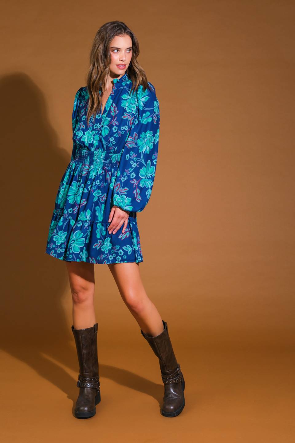 Emphatically Adorable Woven Mini Dress