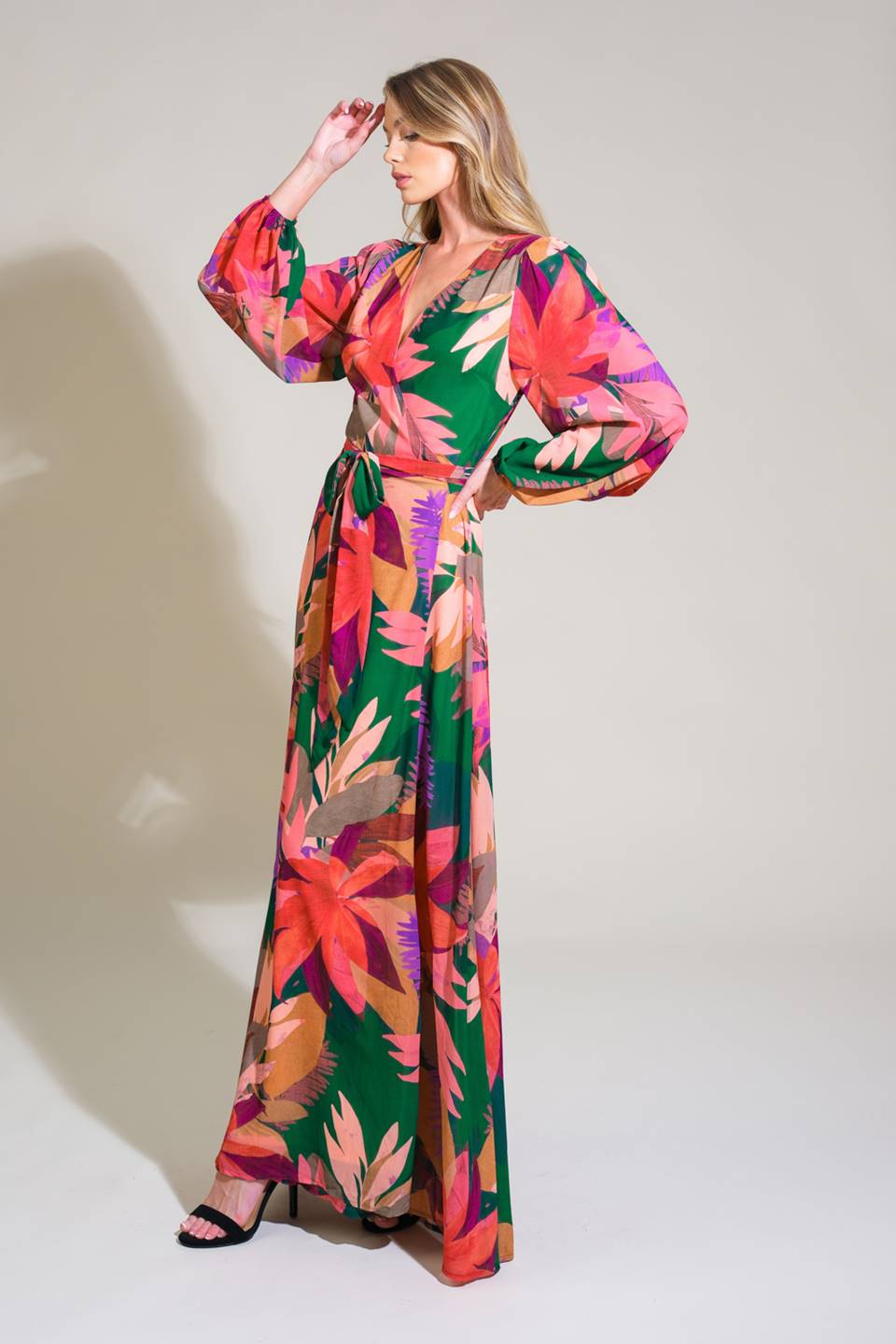 Honey Hug Woven Maxi Dress