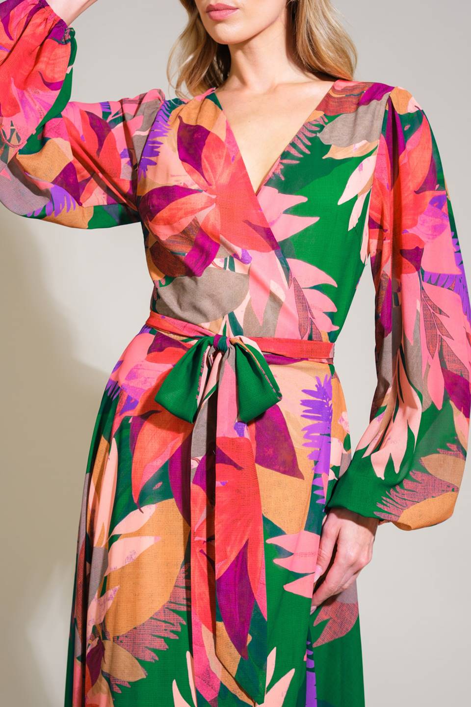 Honey Hug Woven Maxi Dress