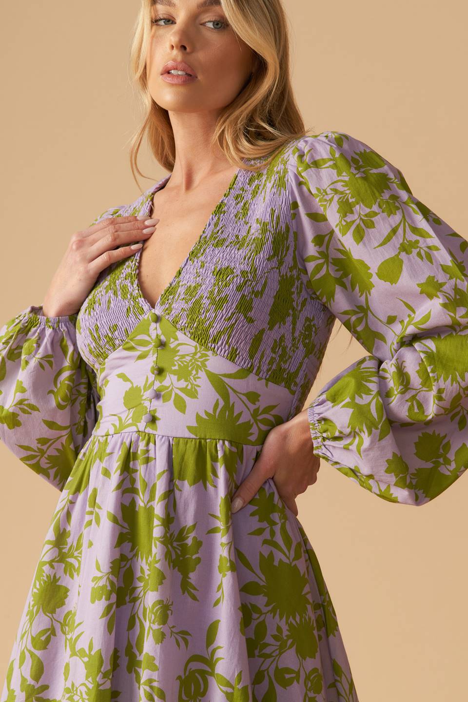 Wings of a Dream Woven Mini Dress