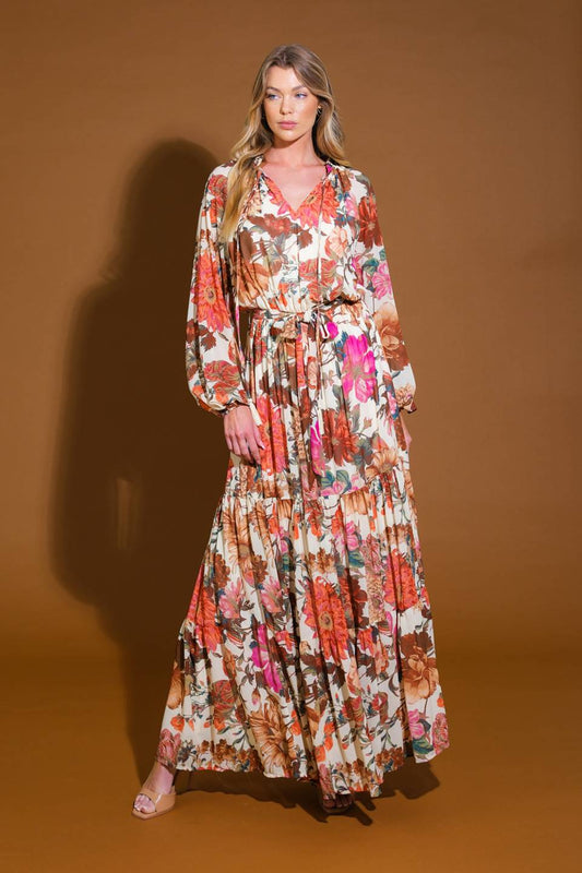 Livin' My Best Life Woven Maxi Dress