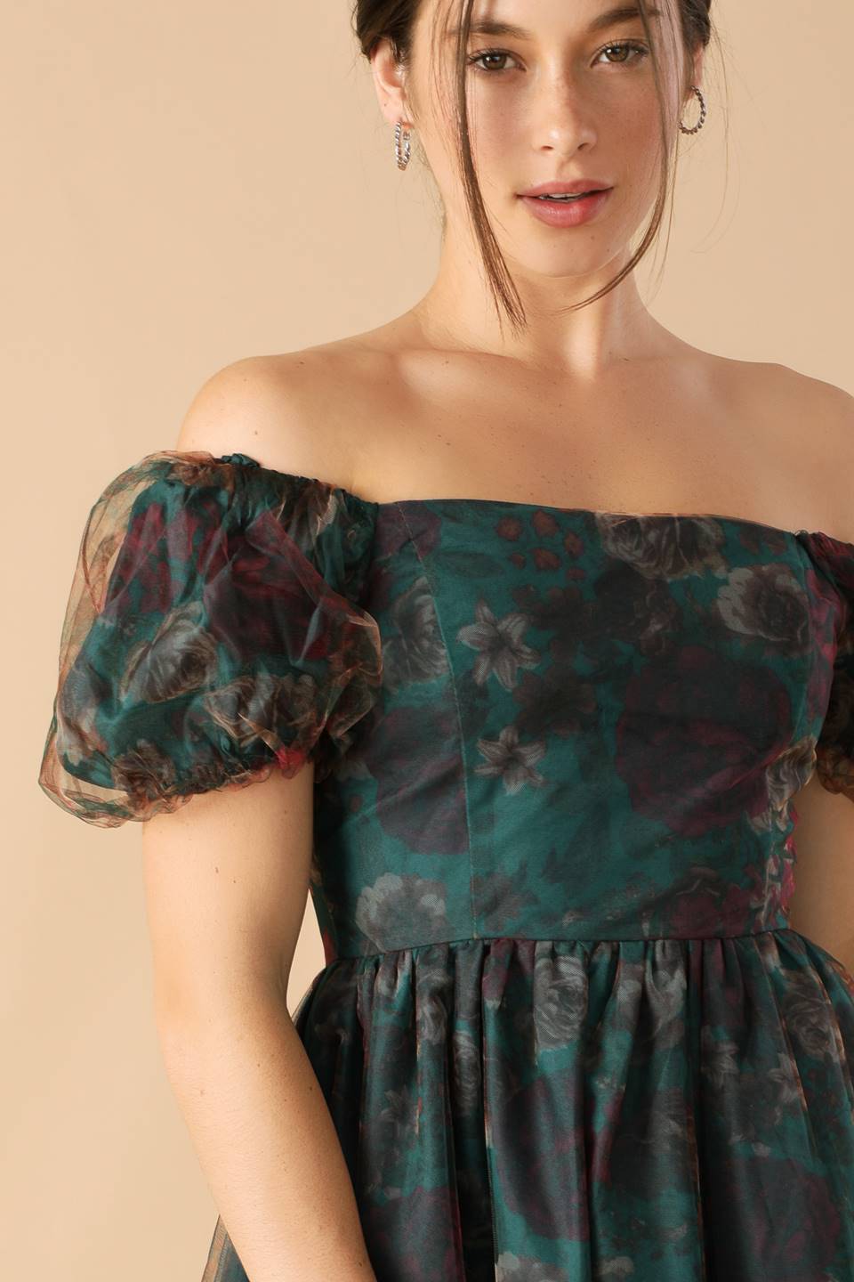 Be Good To Me Woven Organza Dress