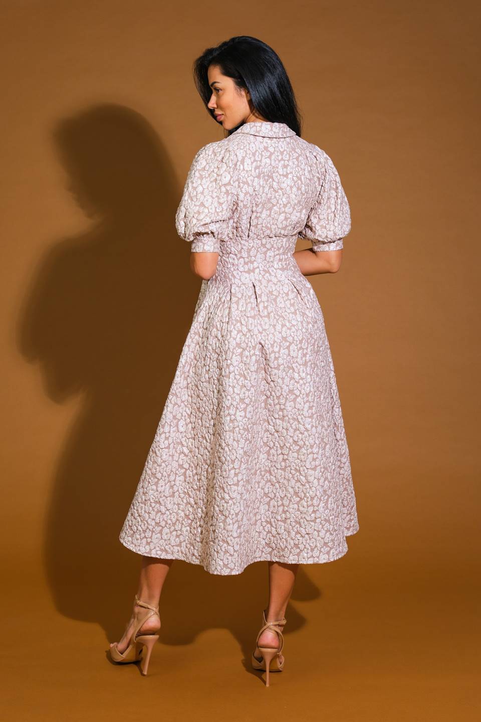 Perfect Vision Woven Midi Dress