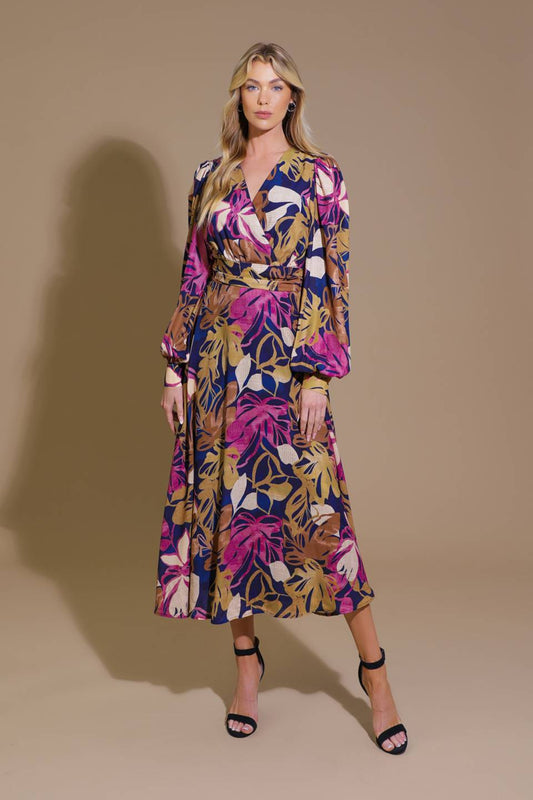 Lost in Your Eyes Woven Midi Dress
