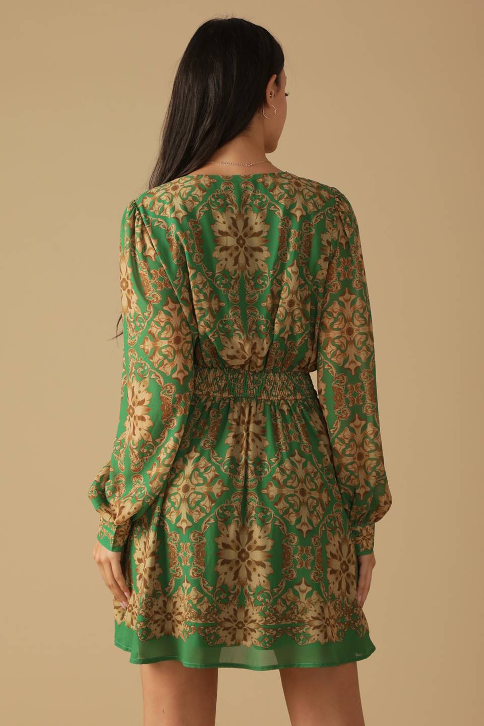 Got Me Wondering Woven Mini Dress