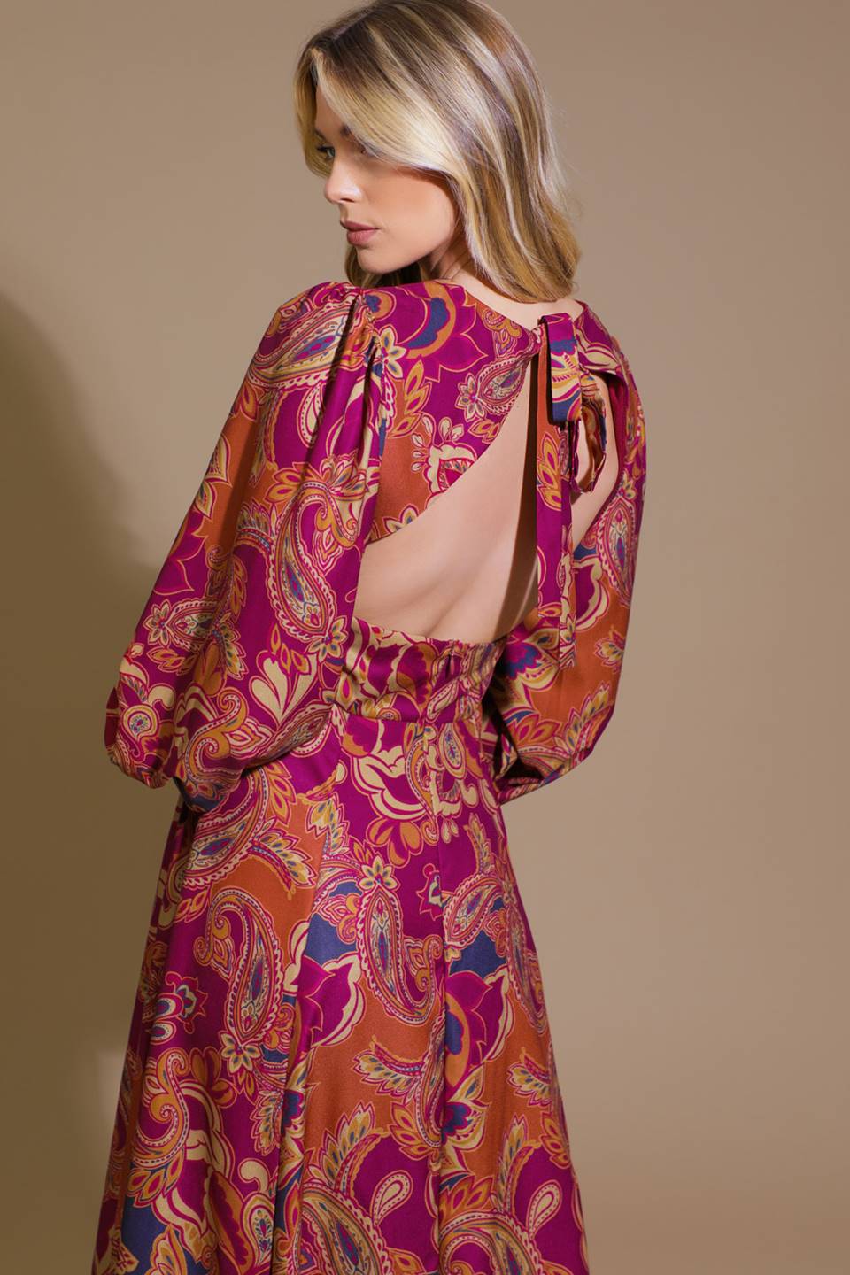 Forevermore Woven Midi Dress