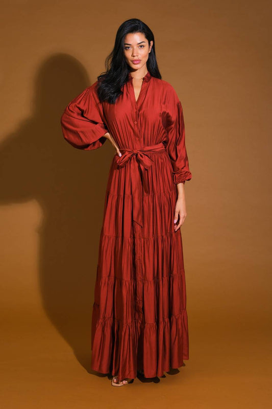 Perfect Potential Woven Maxi Dress