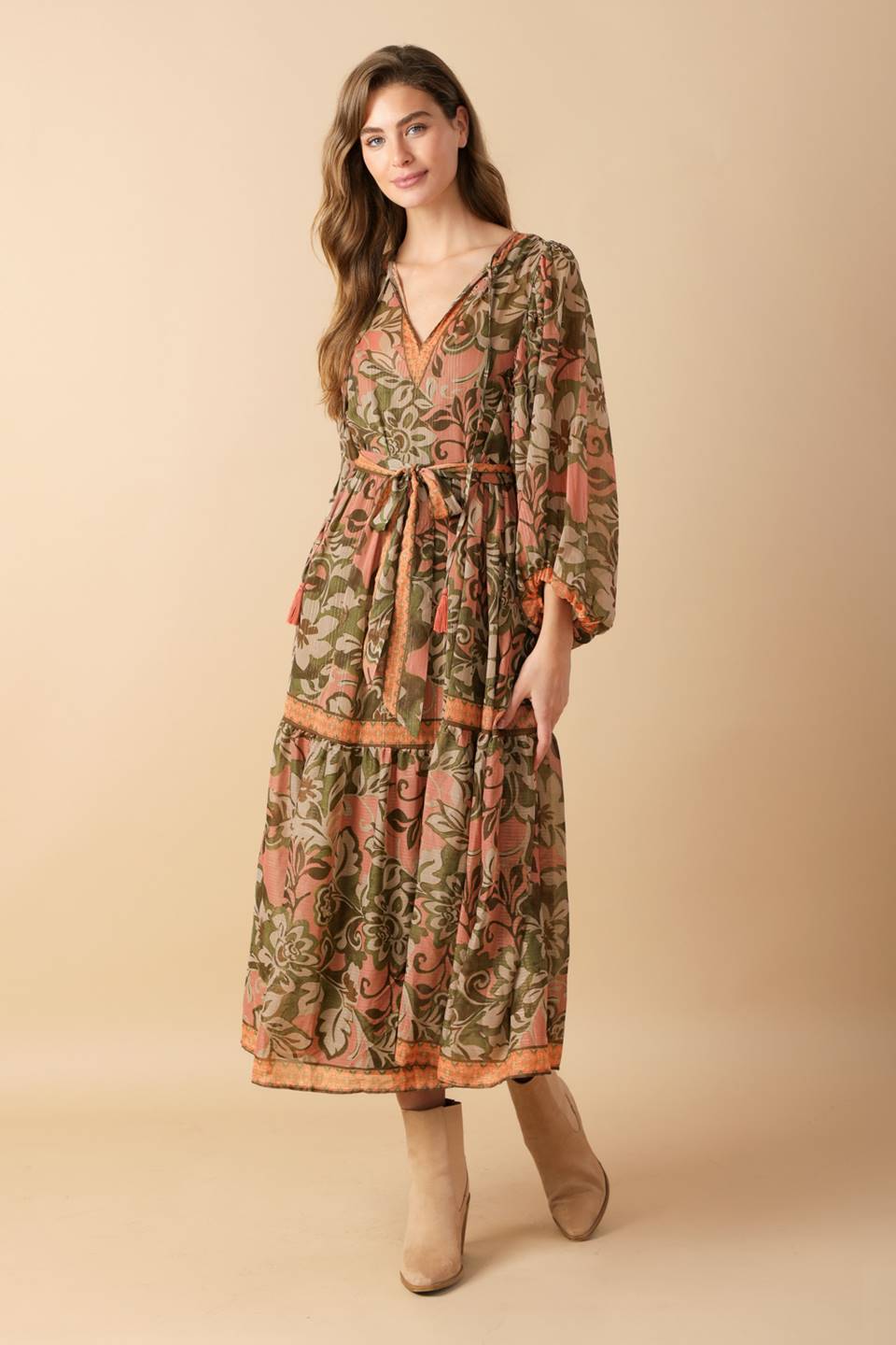 Back & Forth Midi Dress