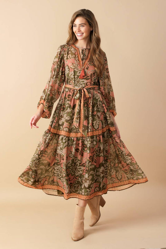 Back & Forth Midi Dress