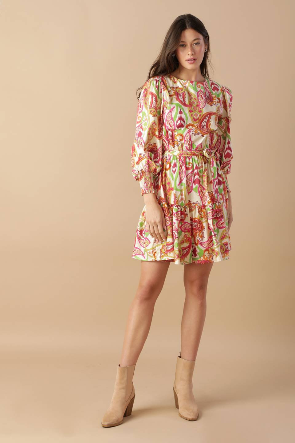 Dream Weaver Woven Mini Dress