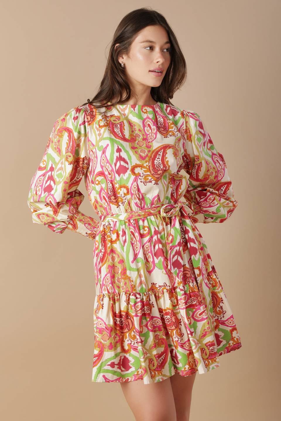 Dream Weaver Woven Mini Dress