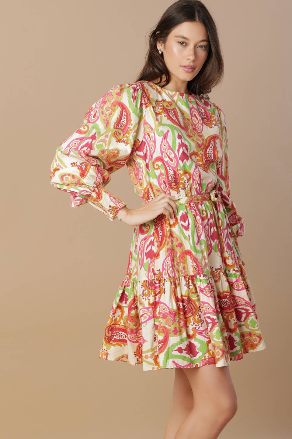 Dream Weaver Woven Mini Dress