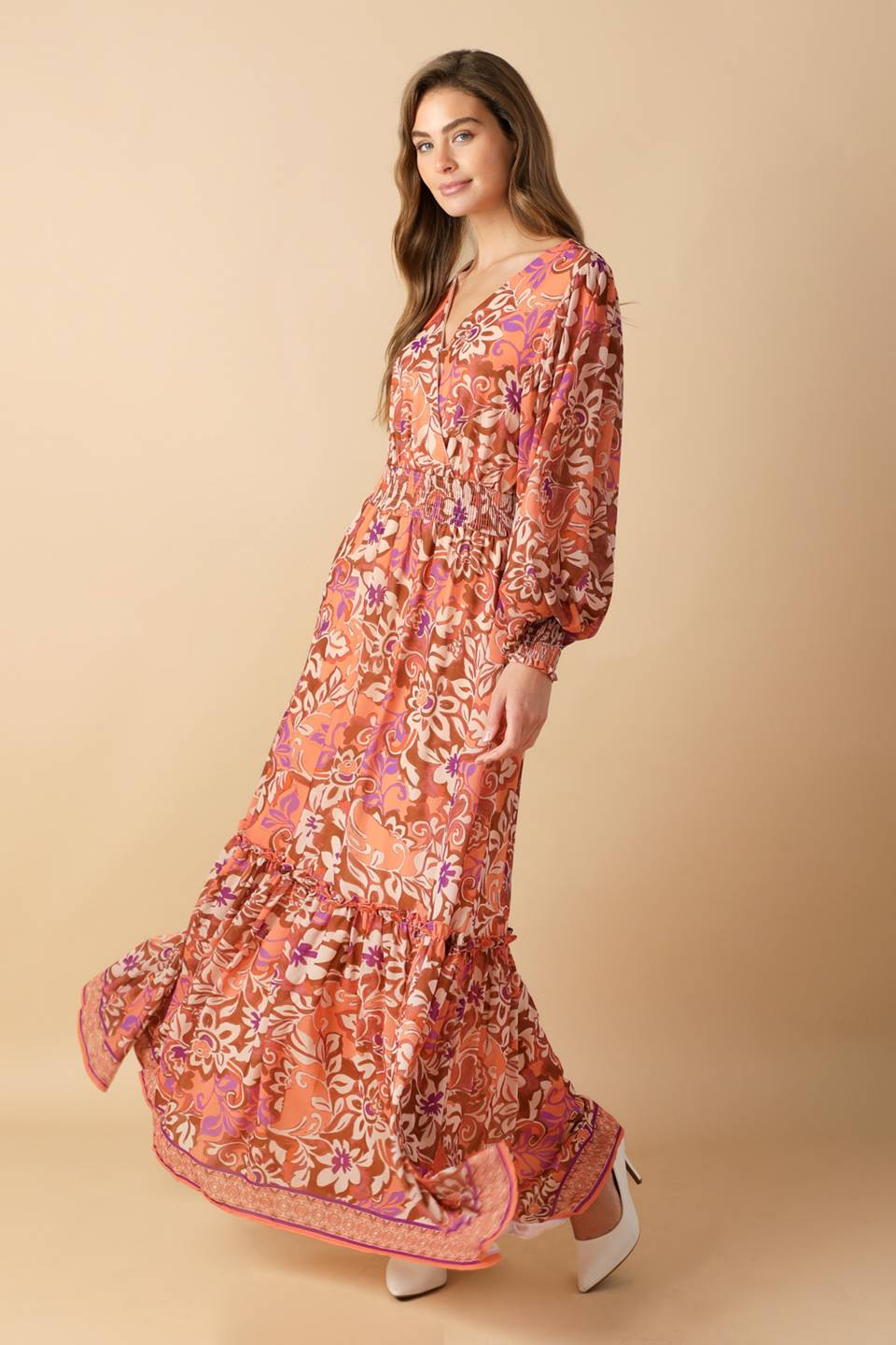 Whispering WIllows Maxi Dress