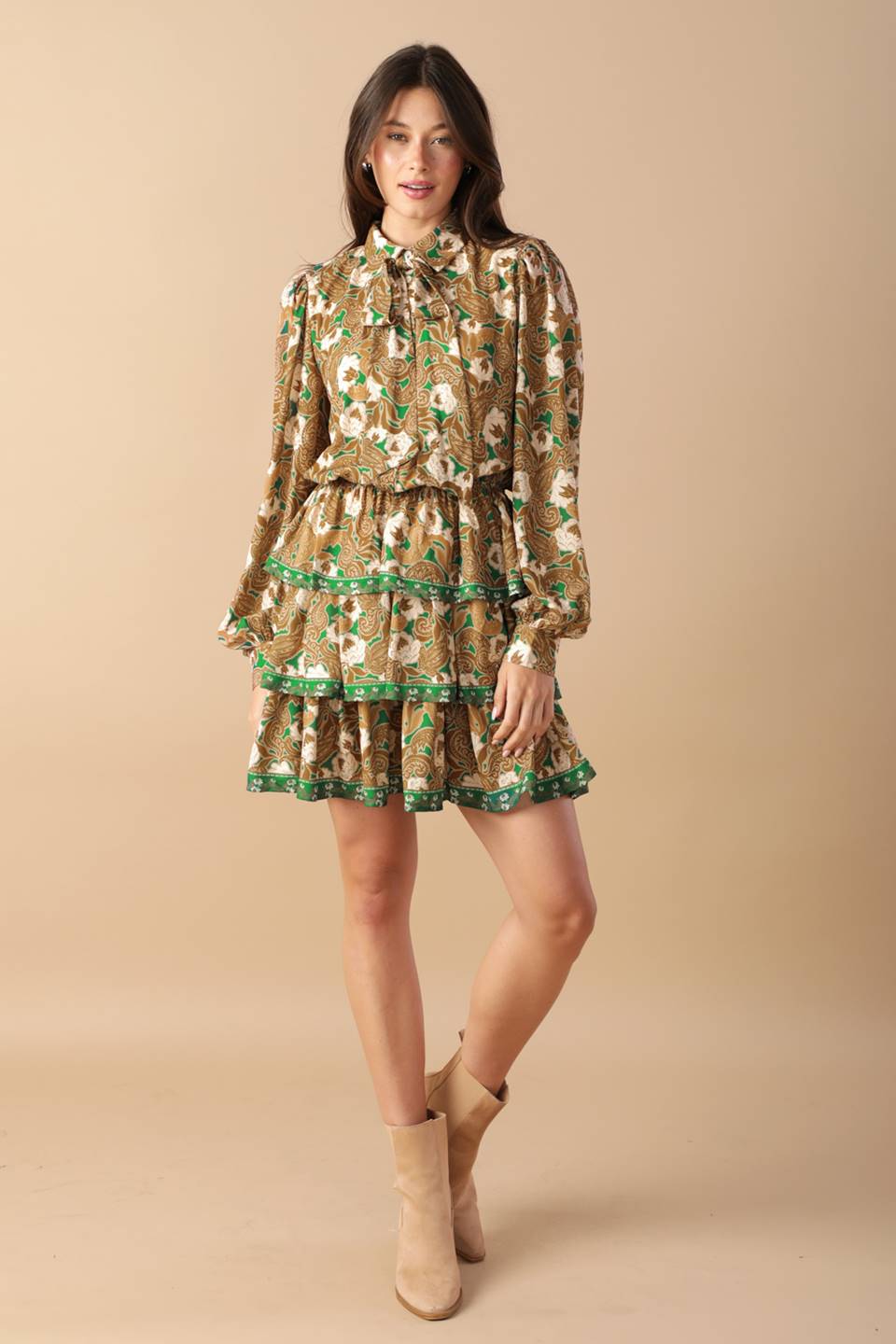 Open Path Mini Dress
