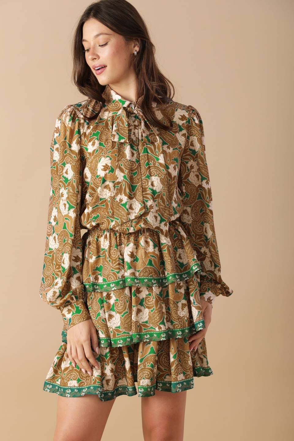 Open Path Mini Dress