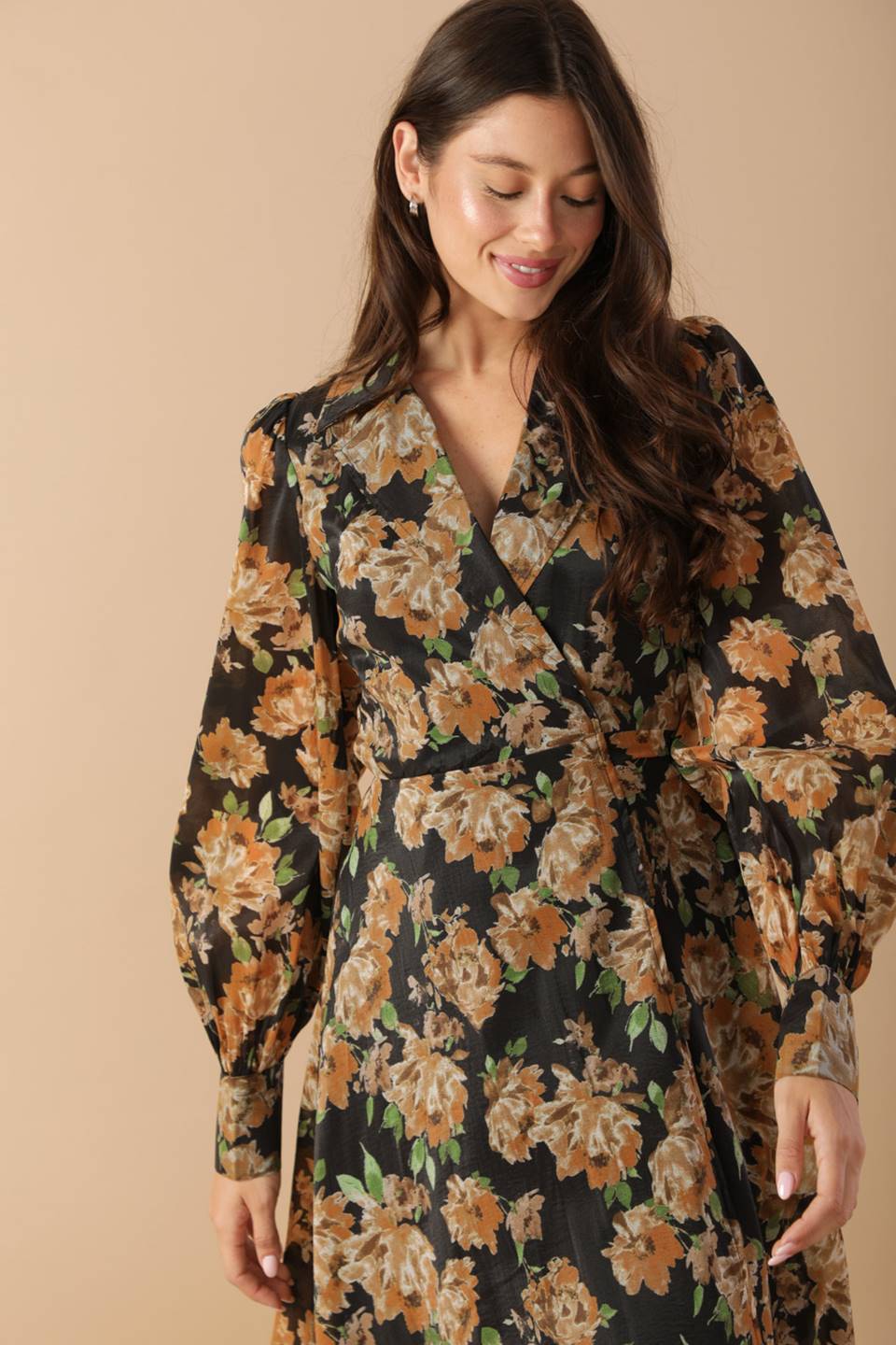 Time to Evolve Woven Midi Dress