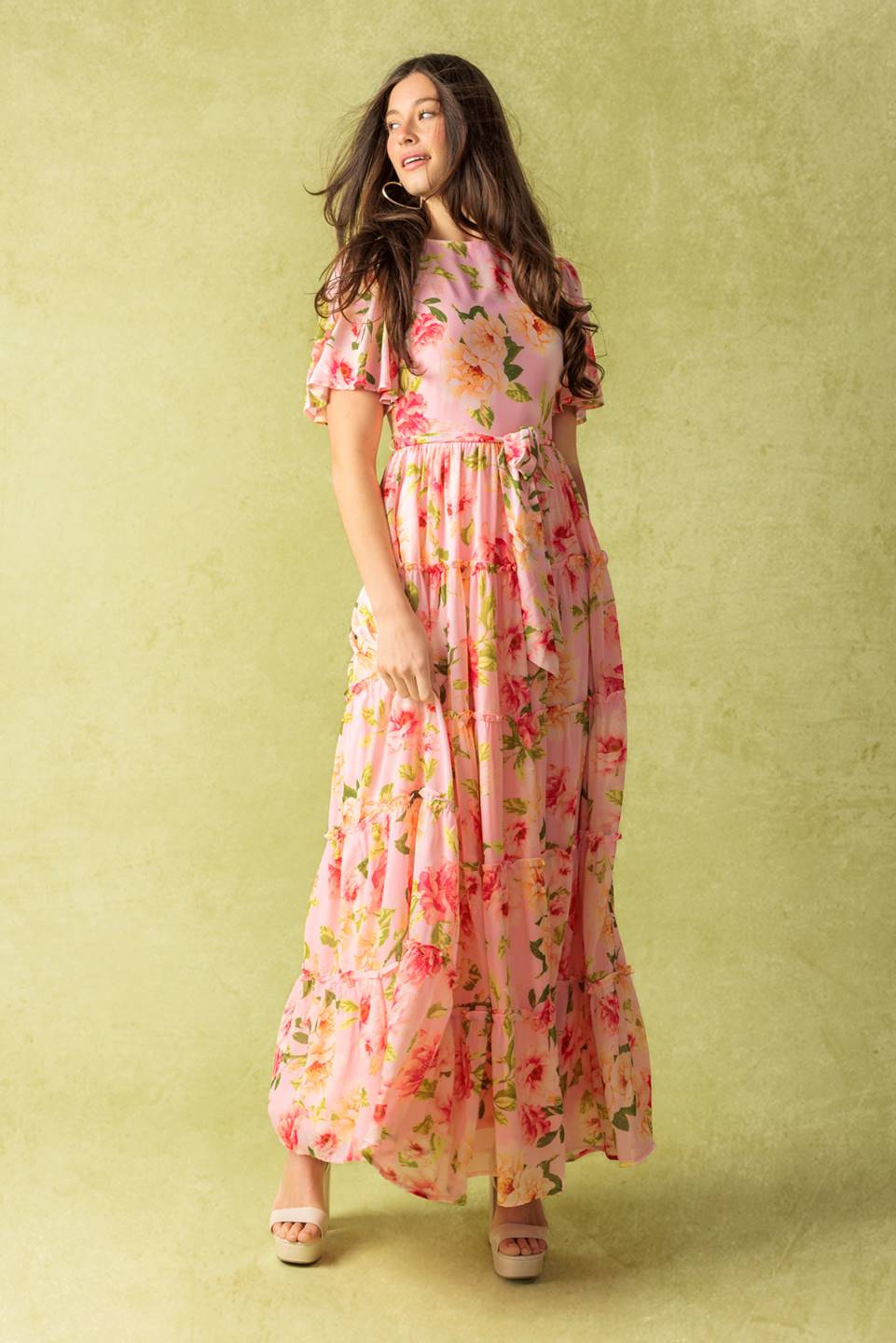 Which Chapter Woven Maxi Dress