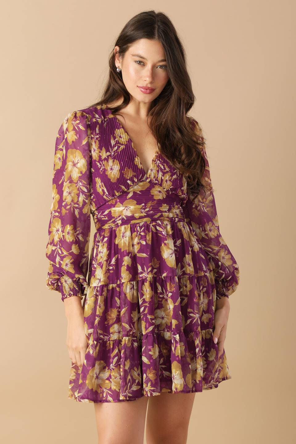 Effortless Selection Woven Mini Dress