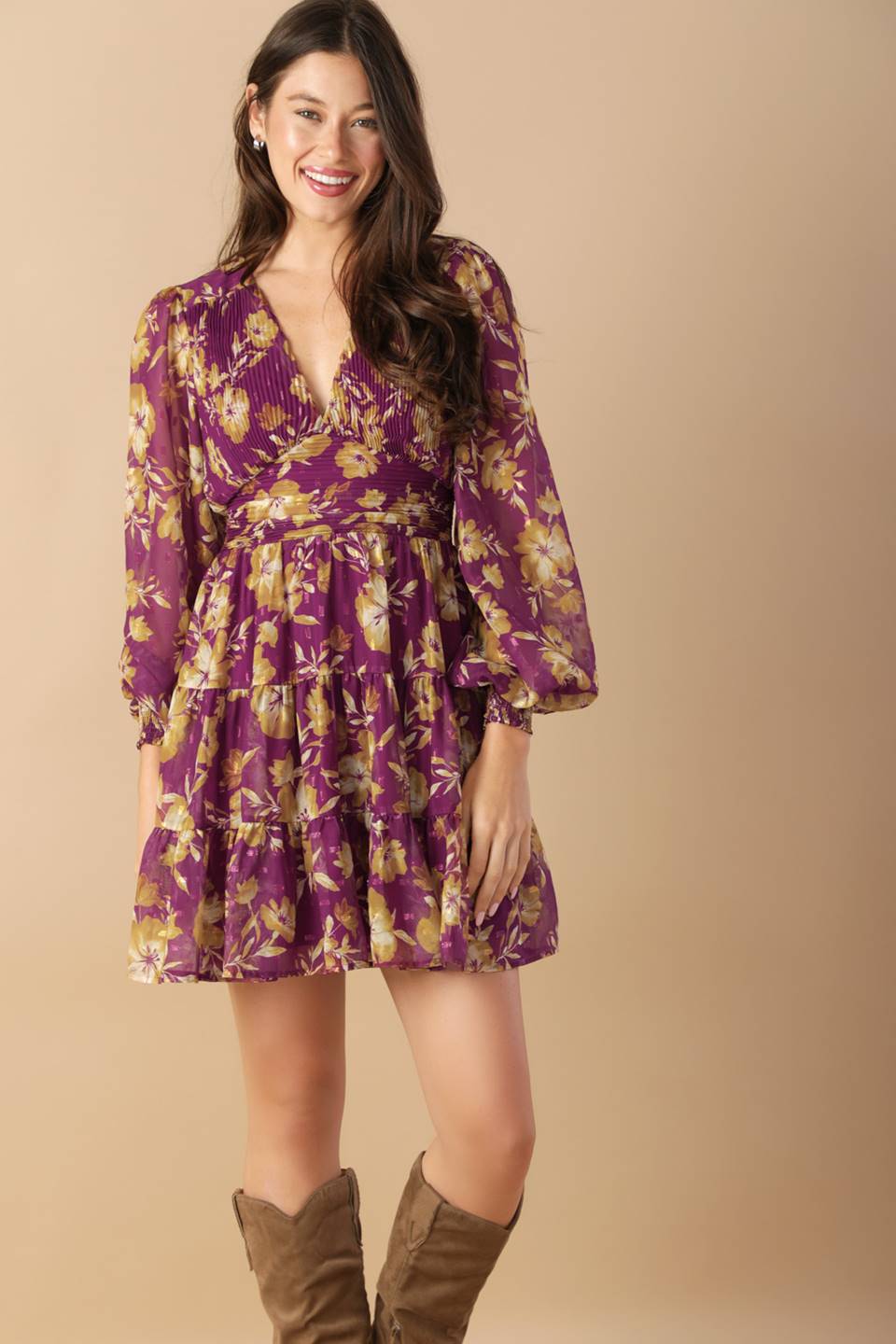 Effortless Selection Woven Mini Dress