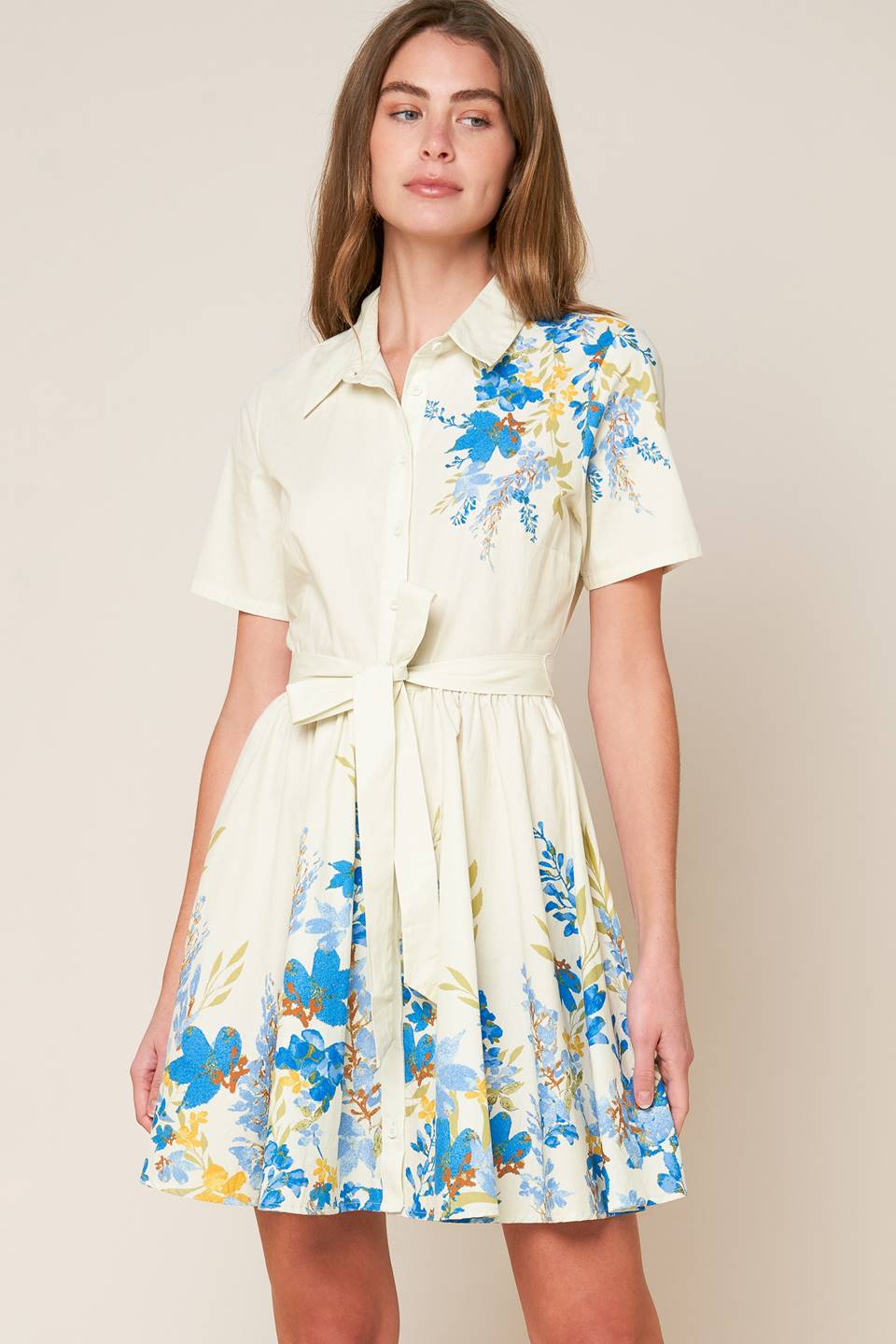 Always Remarkable Woven Mini Dress