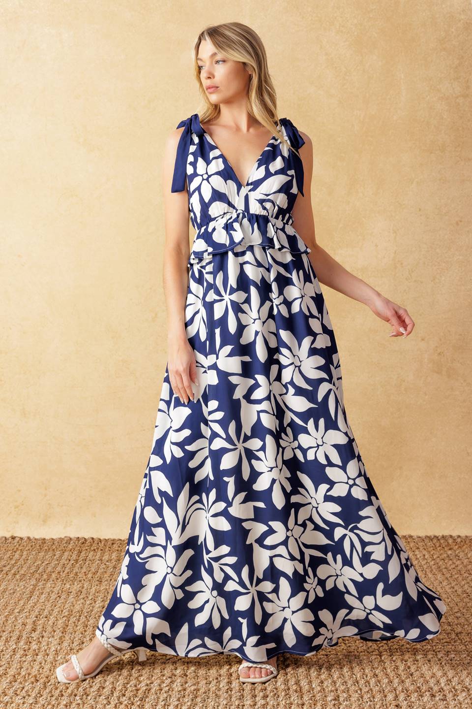 Twilight Venture Woven Maxi Dress