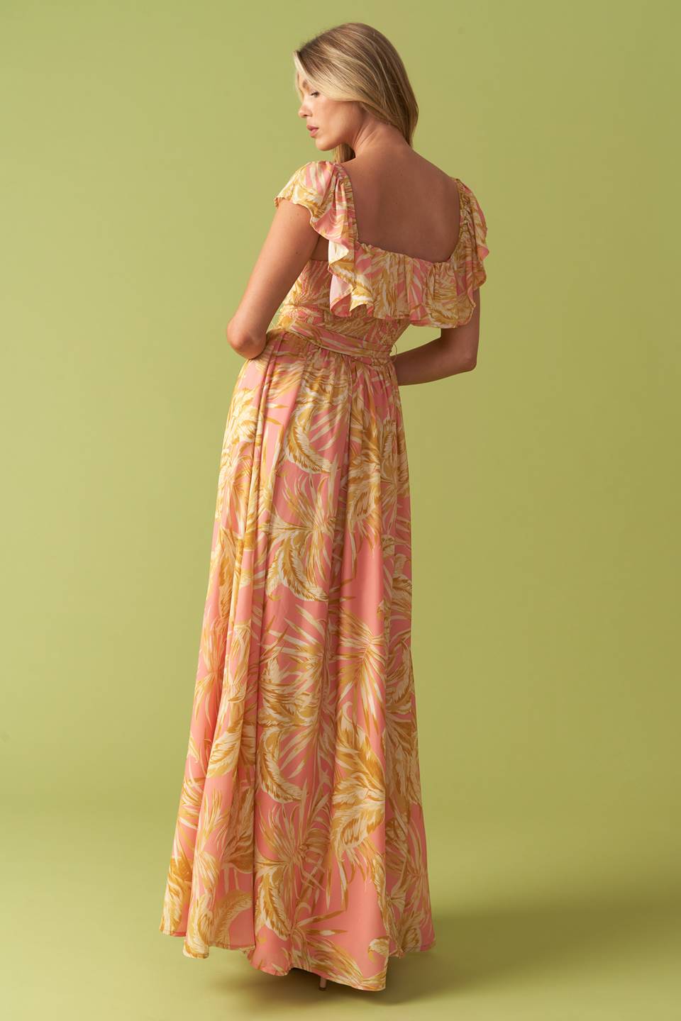 The Art Of Balance Woven Midi Dress