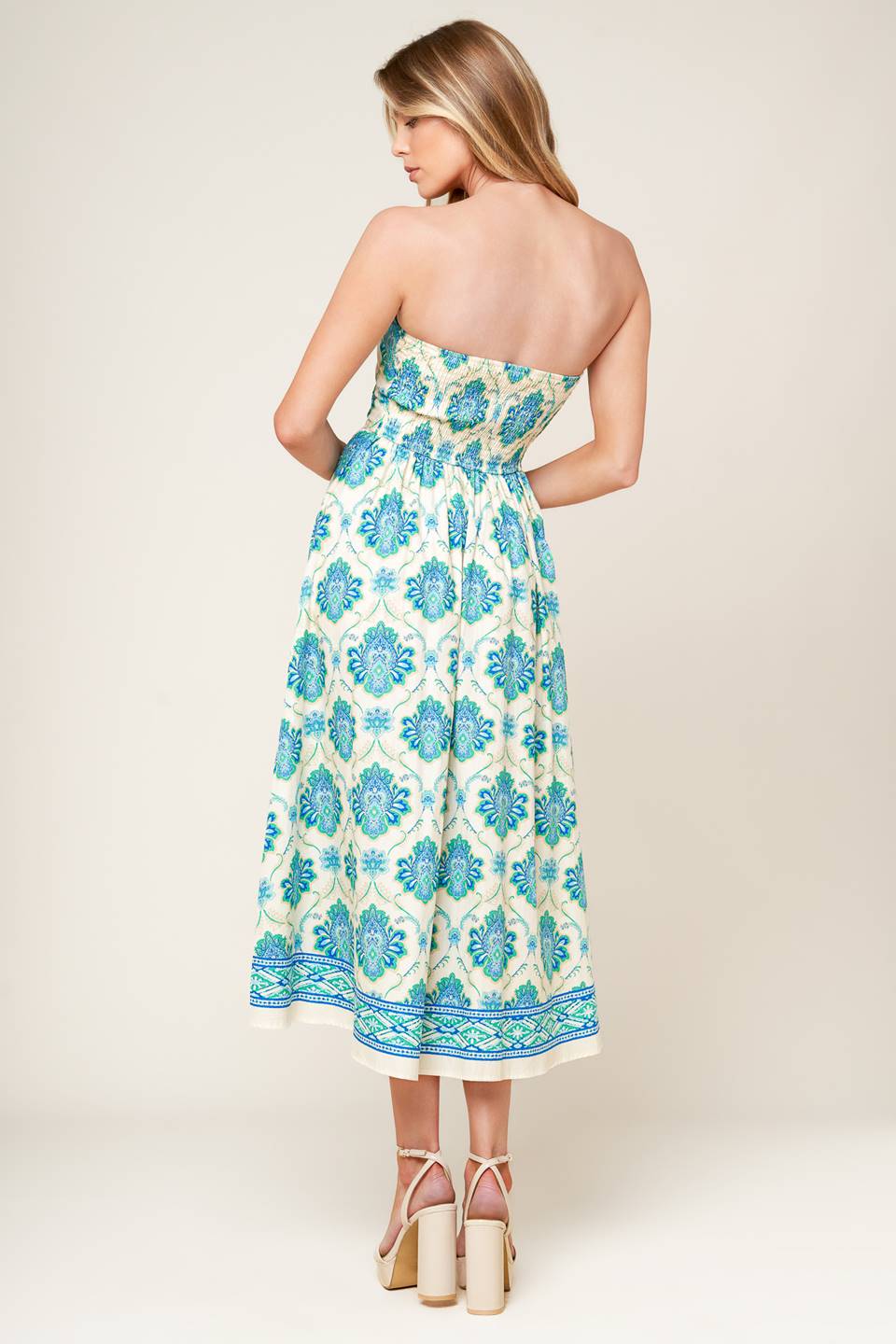 Thriving Poise Midi Dress
