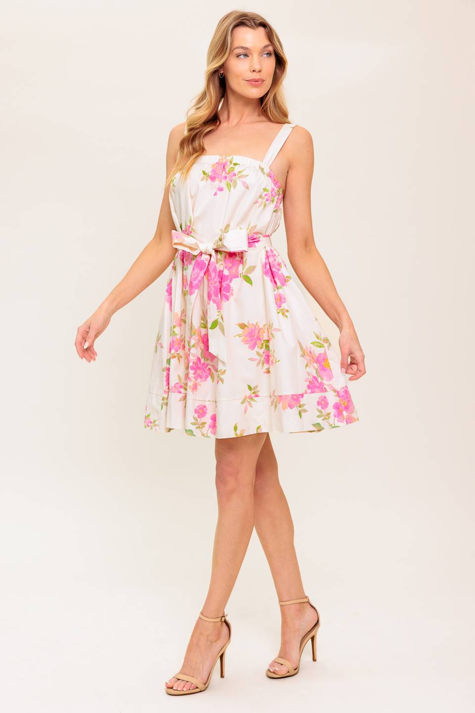 Perfect Afternoon Woven Mini Dress