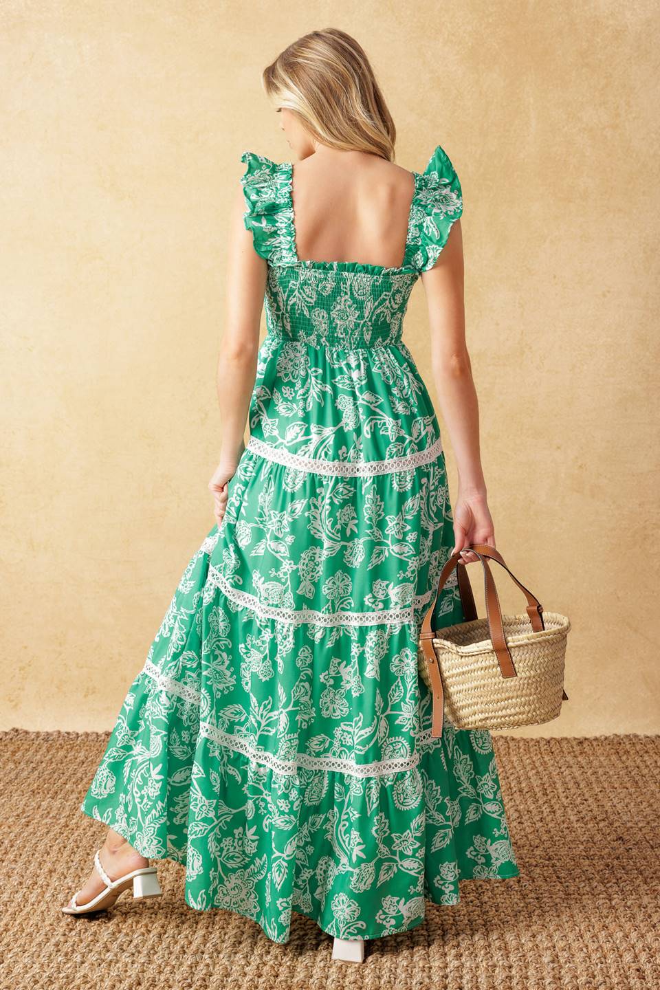 Moment in Time Woven Maxi Dress