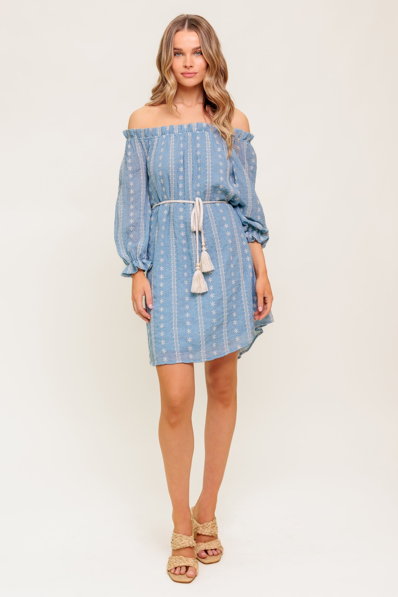 No More Clouds Mini Dress