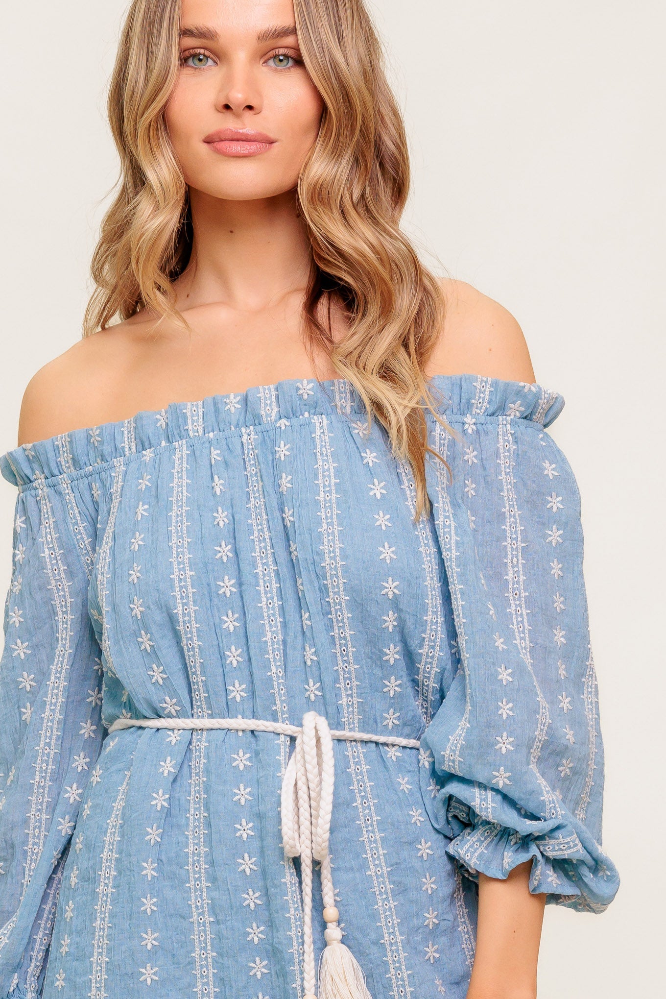 No More Clouds Mini Dress